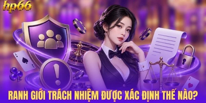 Phạm vi trách nhiệm được phân định dựa trên đâu?